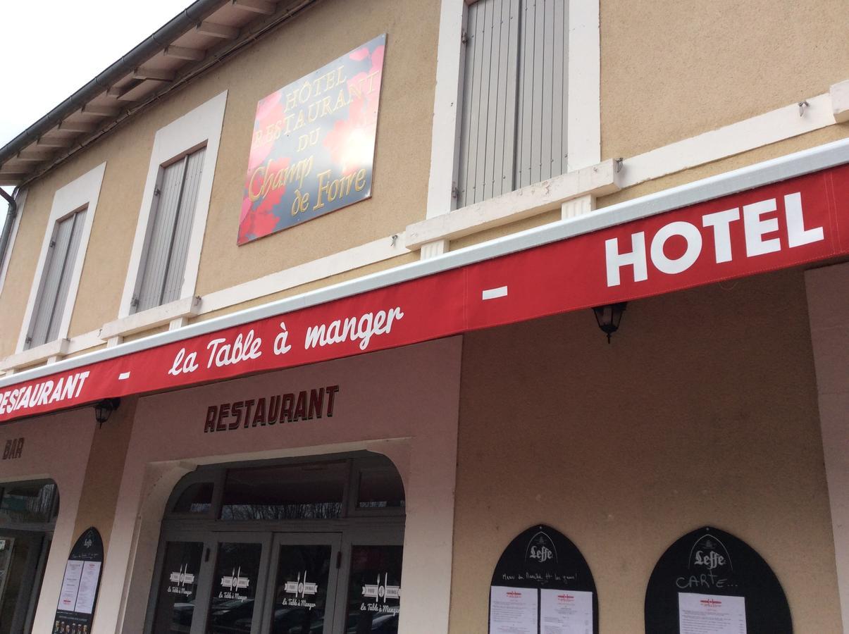 Logis Hotel Du Champ De Foire Saint-Aulaye-Puymangou Eksteriør billede